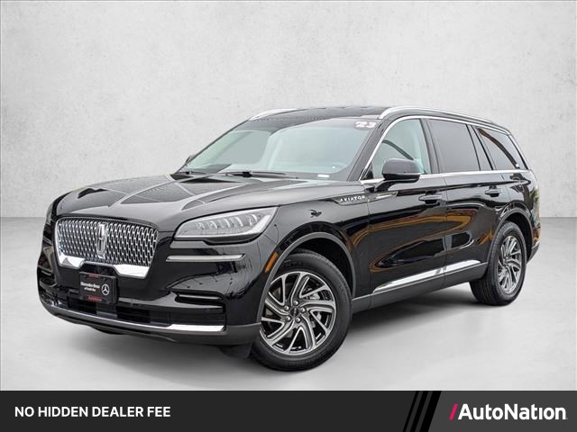 Infinite Black Metallic Clearcoat 2023 Lincoln Aviator Standard RWD SUV / Crossover Rear-Wheel Drive Automatic