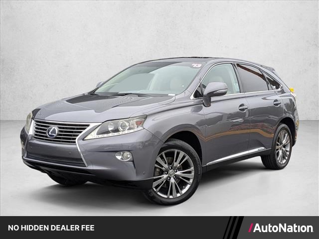 Nebula Gray Pearl 2013 Lexus RX Hybrid 450h FWD SUV / Crossover Front-Wheel Drive Automatic