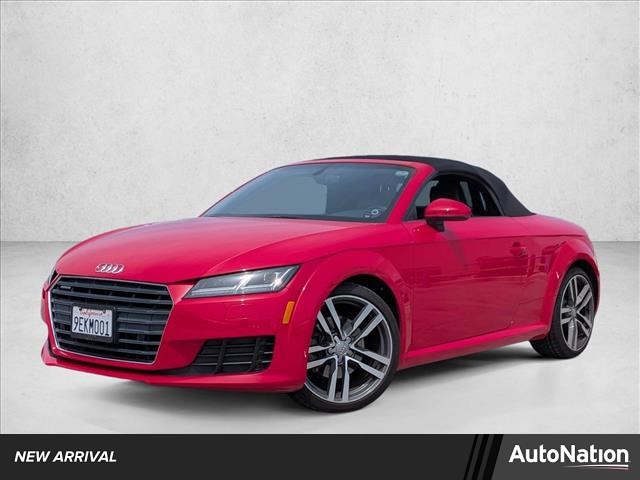 Orange (Tango Red Metallic/Black Roof) 2016 Audi TT 2.0T quattro Roadster AWD Convertible All-Wheel Drive Automatic