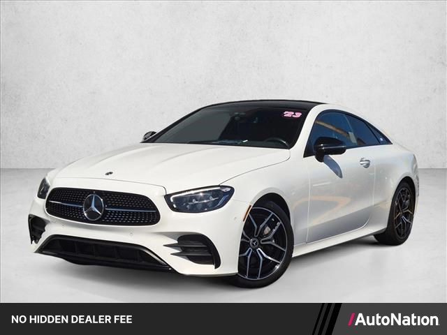 Polar White 2023 Mercedes-Benz E-Class Convertible Rear-Wheel Drive Automatic