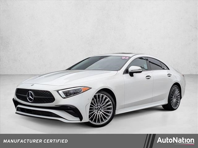 Polar White 2023 Mercedes-Benz CLS 450 4MATIC Coupe All-Wheel Drive Automatic