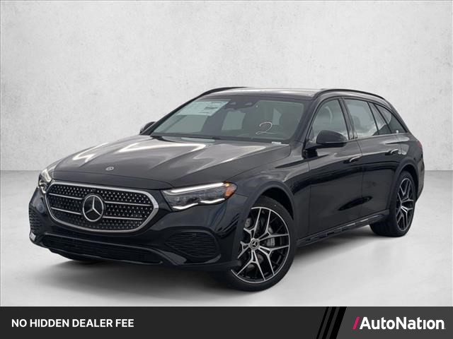 Obsidian Black Metallic 2027 Mercedes-Benz E-Class All-Terrain Wagon All-Wheel Drive Automatic