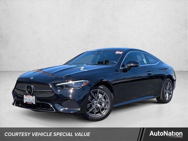 Black 2024 Mercedes-Benz CLE 300 4MATIC Coupe All-Wheel Drive Automatic