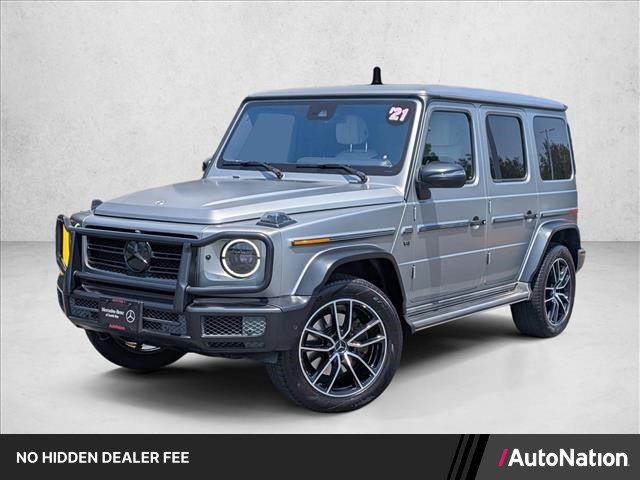 Gray (Designo Platinum Magno) 2021 Mercedes-Benz G-Class G 550 4MATIC SUV / Crossover All-Wheel Drive Automatic
