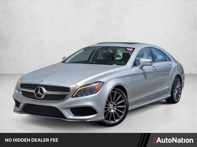 Iridium Silver Metallic 2015 Mercedes-Benz CLS Sedan Rear-Wheel Drive Automatic
