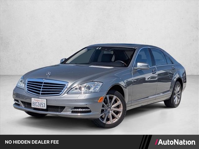 Palladium Silver Metallic 2011 Mercedes-Benz S-Class Sedan Rear-Wheel Drive Automatic
