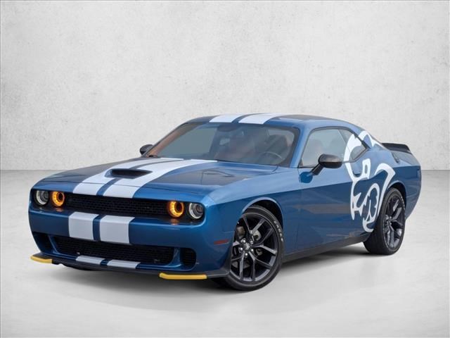Blue (Frostbite) 2023 Dodge Challenger Coupe Rear-Wheel Drive 8-Speed Automatic