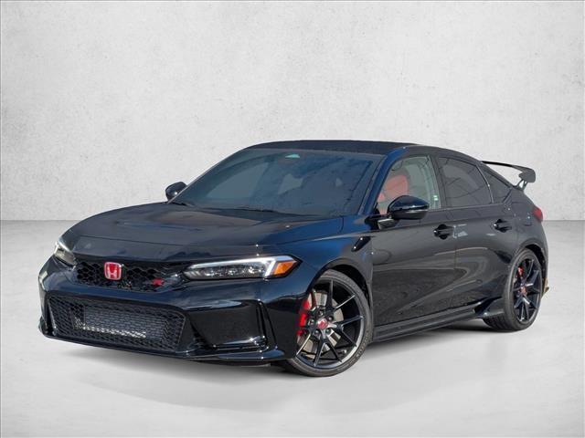 Crystal Black Pearl 2025 Honda Civic Type R Hatchback Front-Wheel Drive 6-Speed Manual
