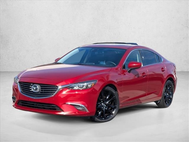 Soul Red Metallic 2016 Mazda MAZDA6 i Grand Touring Sedan Front-Wheel Drive Automatic