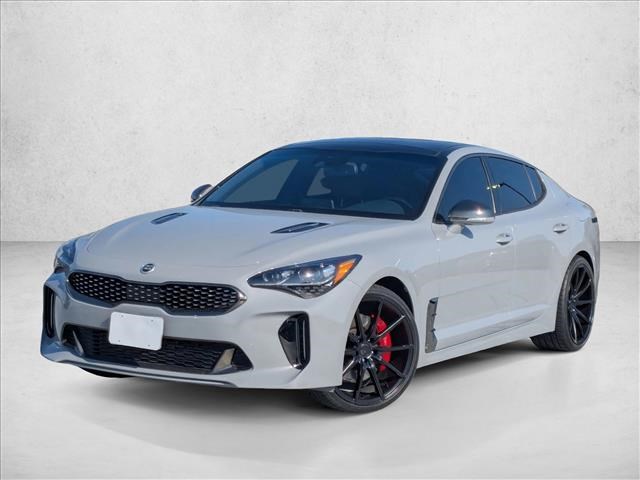 Aurora Black 2018 Kia Stinger Sedan Rear-Wheel Drive Automatic