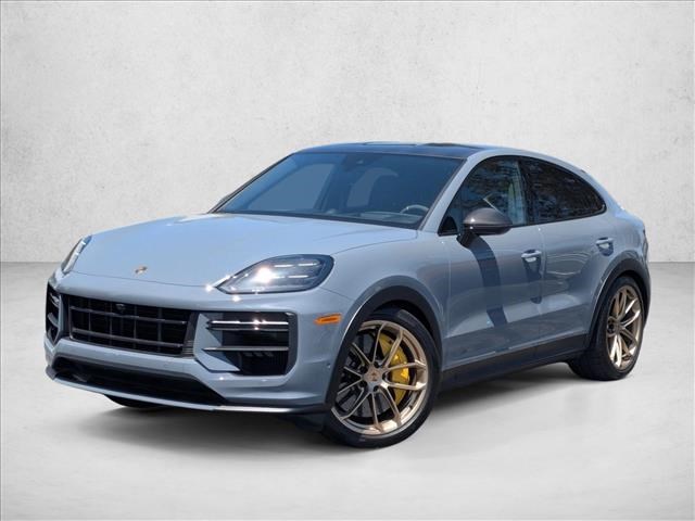 Blue 2025 Porsche Cayenne Turbo GT AWD SUV / Crossover All-Wheel Drive Automatic