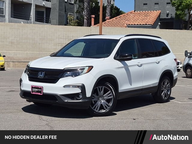 Platinum White Pearl 2022 Honda Pilot SUV / Crossover All-Wheel Drive Automatic