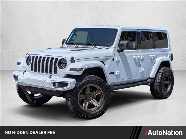 Bright White Clearcoat 2020 Jeep Wrangler Unlimited Freedom 4WD SUV / Crossover Four-Wheel Drive 8-Speed Automatic