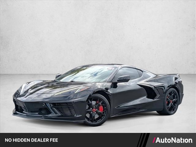 Black 2021 Chevrolet Corvette Stingray 2LT Coupe RWD Coupe Rear-Wheel Drive 8-Speed Automatic