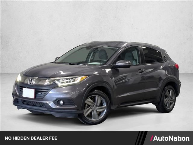 Gray (Modern Steel Metal) 2021 Honda HR-V EX FWD SUV / Crossover Front-Wheel Drive Automatic
