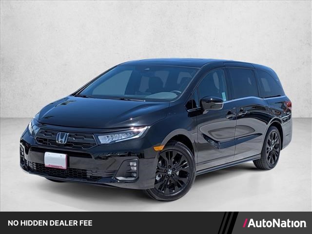 Crystal Black Pearl 2026 Honda Odyssey Sport-L FWD Minivan Front-Wheel Drive Automatic