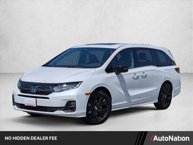 Platinum White Pearl 2026 Honda Odyssey Minivan Front-Wheel Drive Automatic