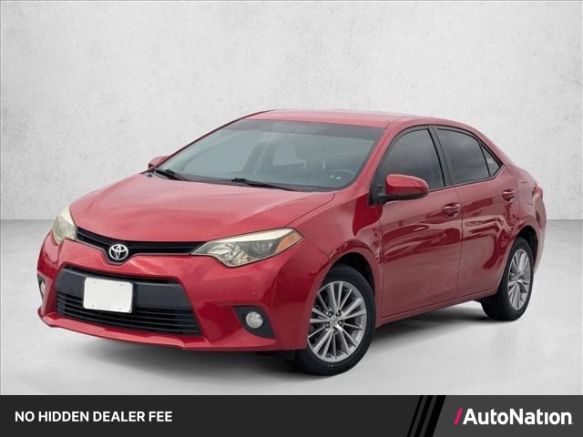 Barcelona Red Metallic 2014 Toyota Corolla Sedan Front-Wheel Drive Automatic