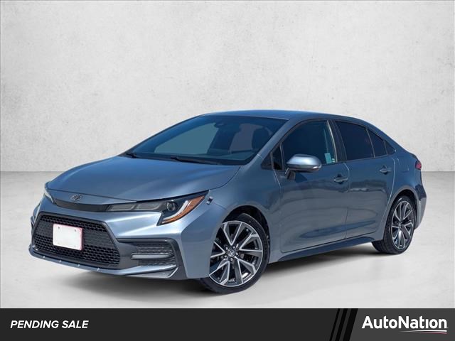 Celistite w/Black Sand Pearl Roof 2021 Toyota Corolla SE FWD Sedan Front-Wheel Drive Automatic