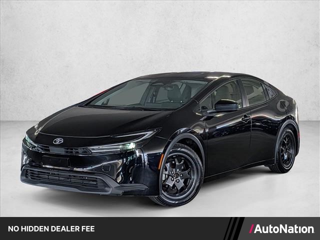 Midnight Black Metallic 2024 Toyota Prius Hatchback Front-Wheel Drive Automatic