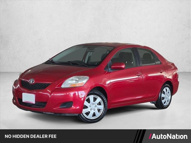 Barcelona Red Metallic 2011 Toyota Yaris Sedan Front-Wheel Drive Automatic