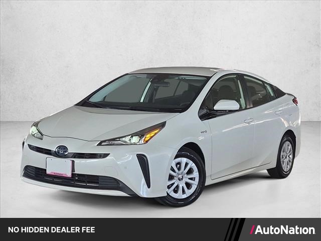 White (Blizzard Pearl) 2020 Toyota Prius Hatchback Front-Wheel Drive Automatic
