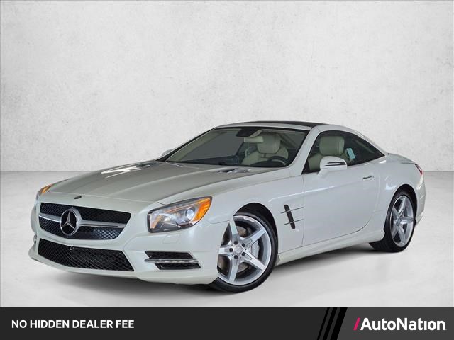Diamond White Metallic 2013 Mercedes-Benz SL-Class Convertible Rear-Wheel Drive Automatic