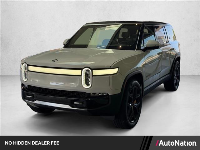 Glacier White 2023 Rivian R1S SUV / Crossover All-Wheel Drive Automatic