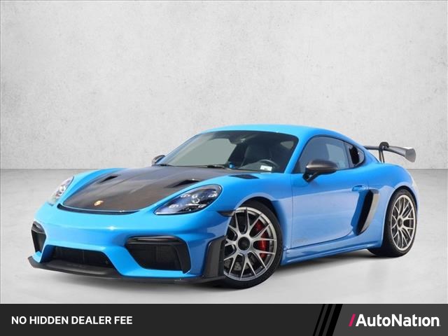 Shark Blue 2023 Porsche 718 Cayman GT4 RS RWD Coupe Rear-Wheel Drive 7-Speed Automatic