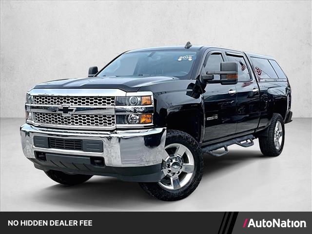 Black 2019 Chevrolet Silverado 2500HD Pickup Truck Four-Wheel Drive 6-Speed Automatic