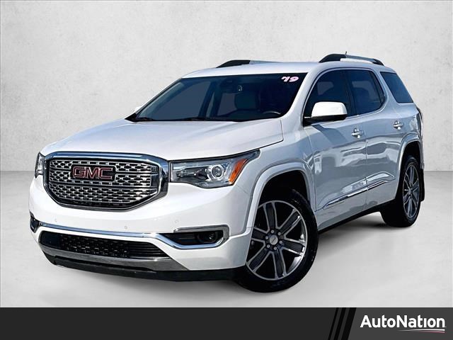 White Frost Tricoat 2019 GMC Acadia Denali FWD SUV / Crossover Front-Wheel Drive 6-Speed Automatic