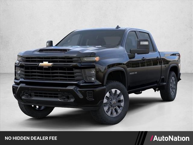 Black 2026 Chevrolet Silverado 2500HD Pickup Truck Four-Wheel Drive Automatic