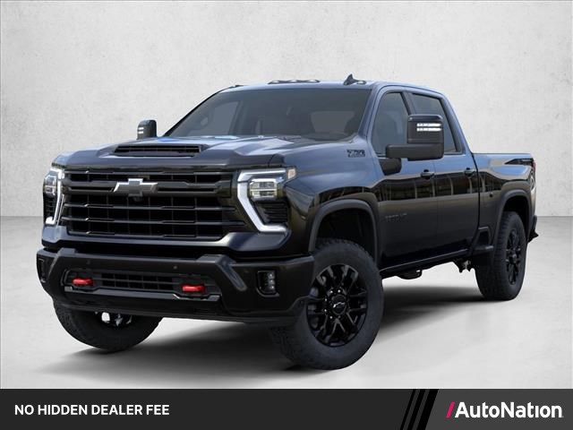 Black 2026 Chevrolet Silverado 2500HD Pickup Truck Four-Wheel Drive Automatic