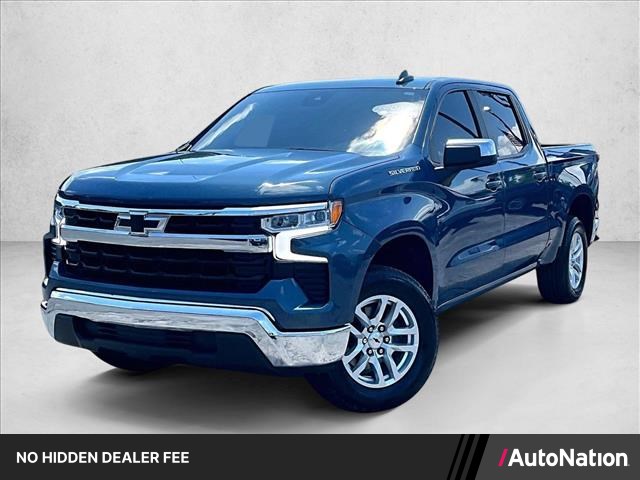 Lakeshore Blue Metallic 2024 Chevrolet Silverado 1500 Pickup Truck 4X2 Automatic