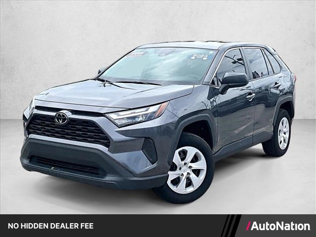 Magnetic Gray Metallic 2024 Toyota RAV4 LE FWD SUV / Crossover Front-Wheel Drive Automatic