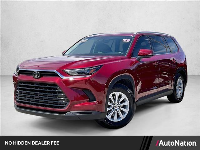 Red (Ruby Flare Pearl) 2025 Toyota Grand Highlander SUV / Crossover Front-Wheel Drive Automatic