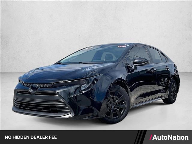 Midnight Black Metallic 2024 Toyota Corolla Sedan Front-Wheel Drive Automatic