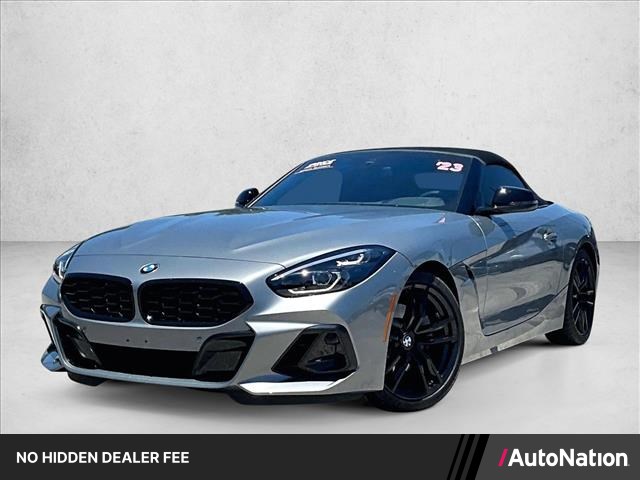 Gray (Skyscraper Grey Metallic) 2023 BMW Z4 sDrive30i RWD Convertible Rear-Wheel Drive 8-Speed Automatic