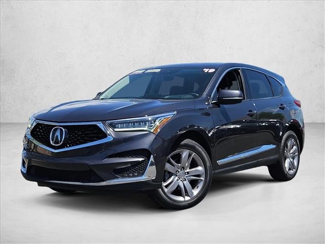 Gray 2019 Acura RDX FWD with Advance Package SUV / Crossover Front-Wheel Drive Automatic