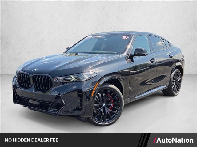 Black Sapphire Metallic 2027 BMW X6 SUV / Crossover All-Wheel Drive Automatic