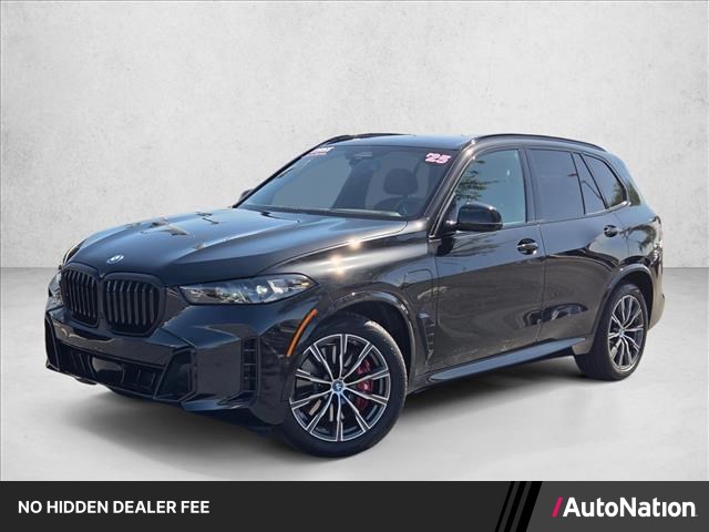 Black Sapphire Metallic 2025 BMW X5 xDrive50e AWD SUV / Crossover All-Wheel Drive Automatic