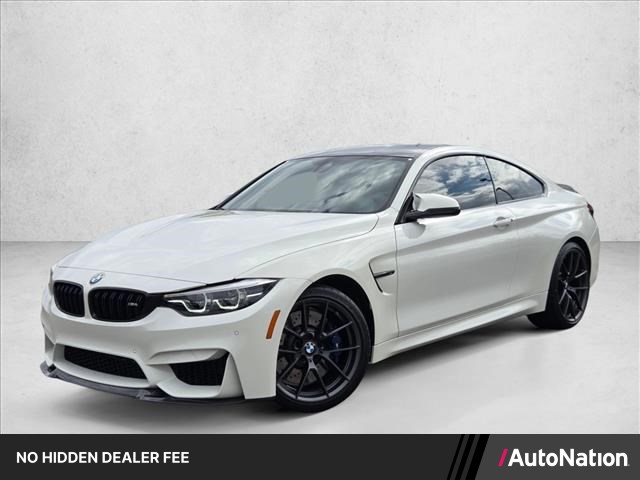 Alpine White 2020 BMW M4 Coupe Rear-Wheel Drive Automatic