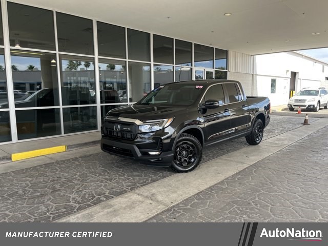 Crystal Black Pearl 2025 Honda Ridgeline RTL+ AWD Pickup Truck All-Wheel Drive Automatic