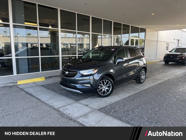 Graphite Gray Metallic 2018 Buick Encore Sport Touring AWD SUV / Crossover All-Wheel Drive 6-Speed Automatic