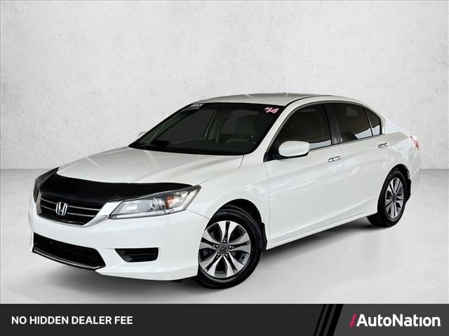 White Orchid Pearl 2014 Honda Accord LX Sedan Front-Wheel Drive Automatic