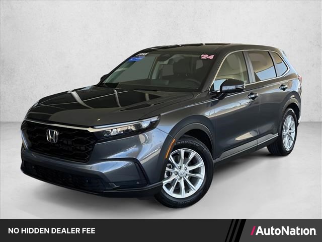 Silver/Gray 2024 Honda CR-V SUV / Crossover Front-Wheel Drive Continuously Variable Transmission