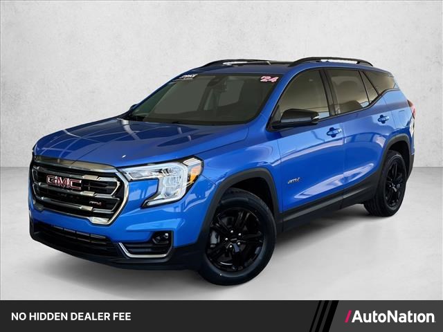 Riptide Metallic 2024 GMC Terrain AT4 AWD SUV / Crossover All-Wheel Drive 9-Speed Automatic