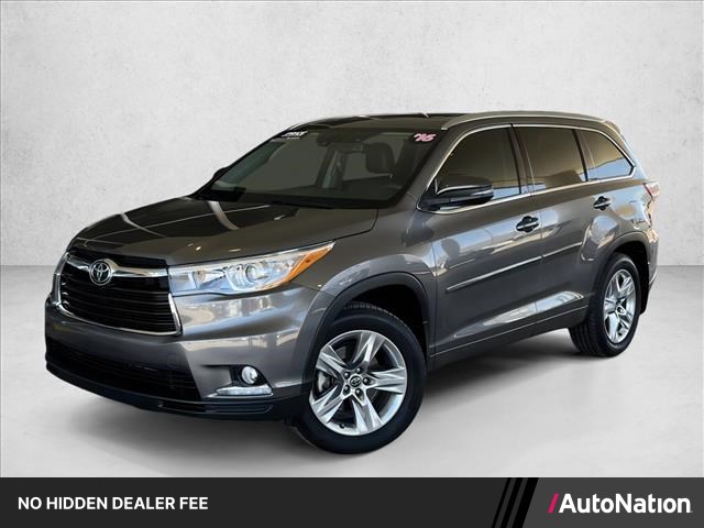 Predawn Gray Mica 2016 Toyota Highlander Limited Platinum AWD SUV / Crossover All-Wheel Drive Automatic