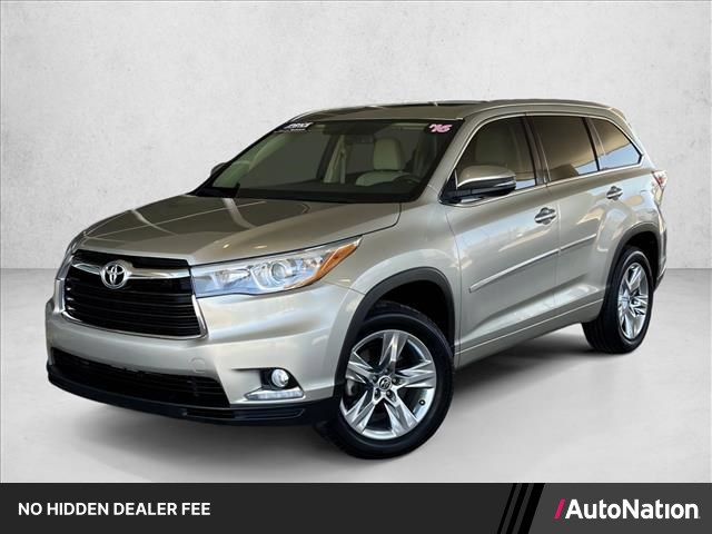 Creme Brulee Mica 2016 Toyota Highlander Limited SUV / Crossover Front-Wheel Drive Automatic
