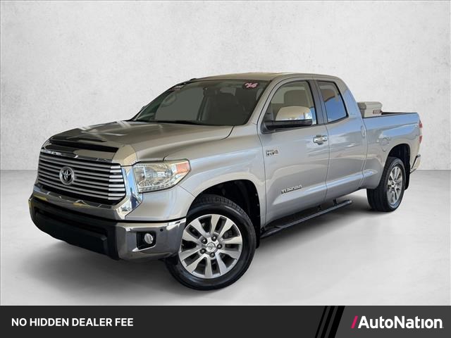 Silver/Gray 2014 Toyota Tundra Pickup Truck 4X2 6-Speed Automatic